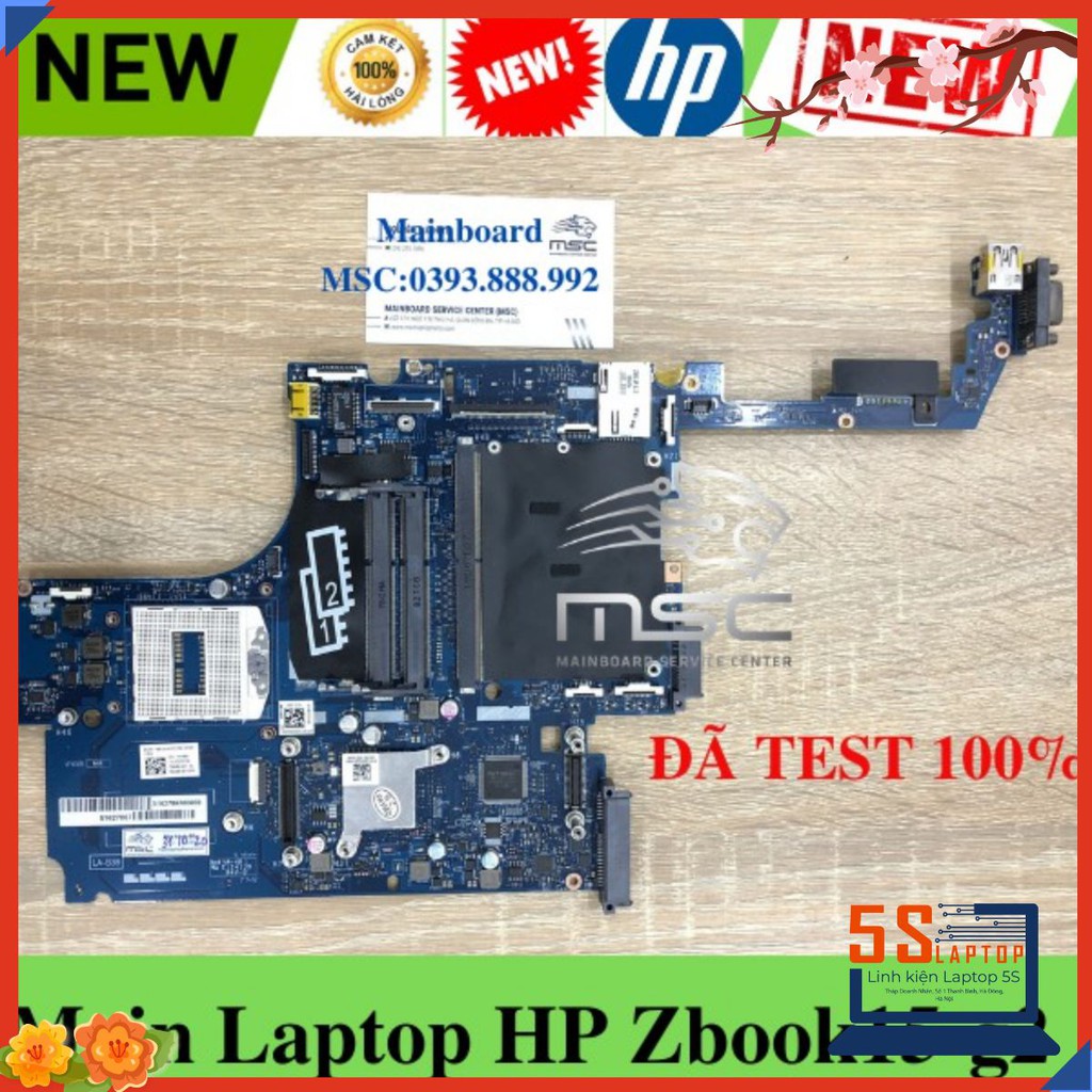 [GIÁ SỐC] Main Laptop HP Zbook 15-G2 (Intel® Core) / ZBL15 LA-B381P / 786494-601