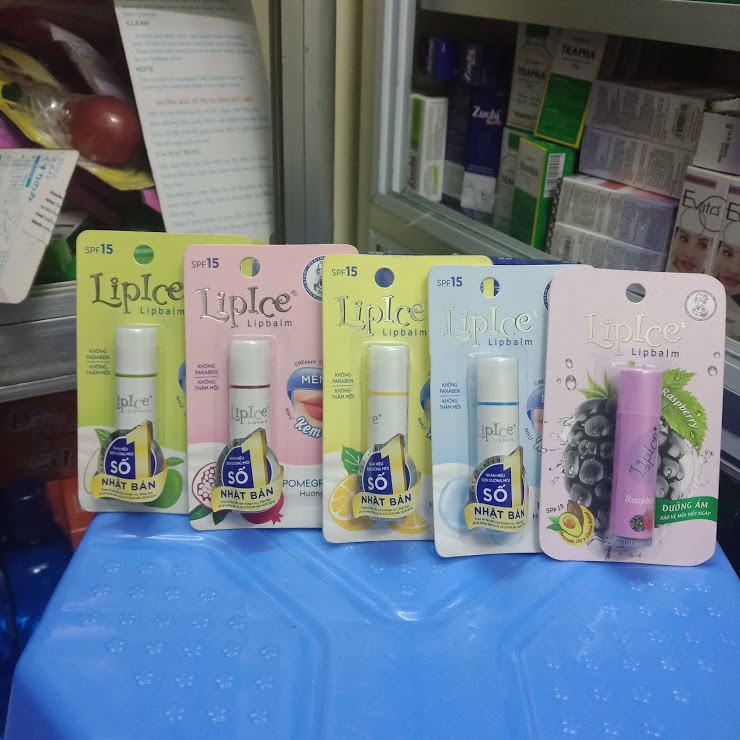 Son dưỡng lipice không màu dưỡng môi mềm mịn
