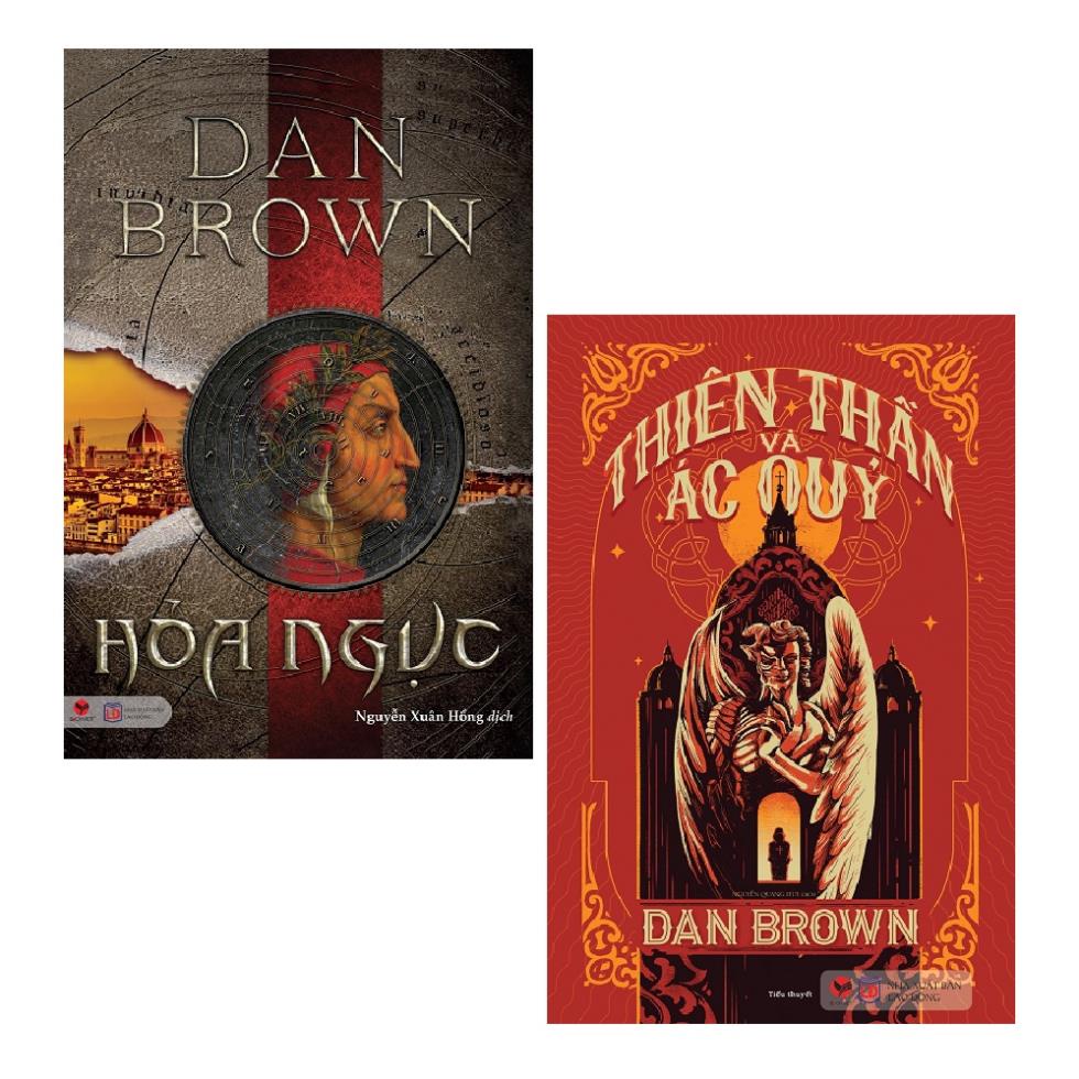 Sách - Combo: Hỏa Ngục + Thiên Thần Và Ác Quỷ (2 cuốn) - Bách Việt