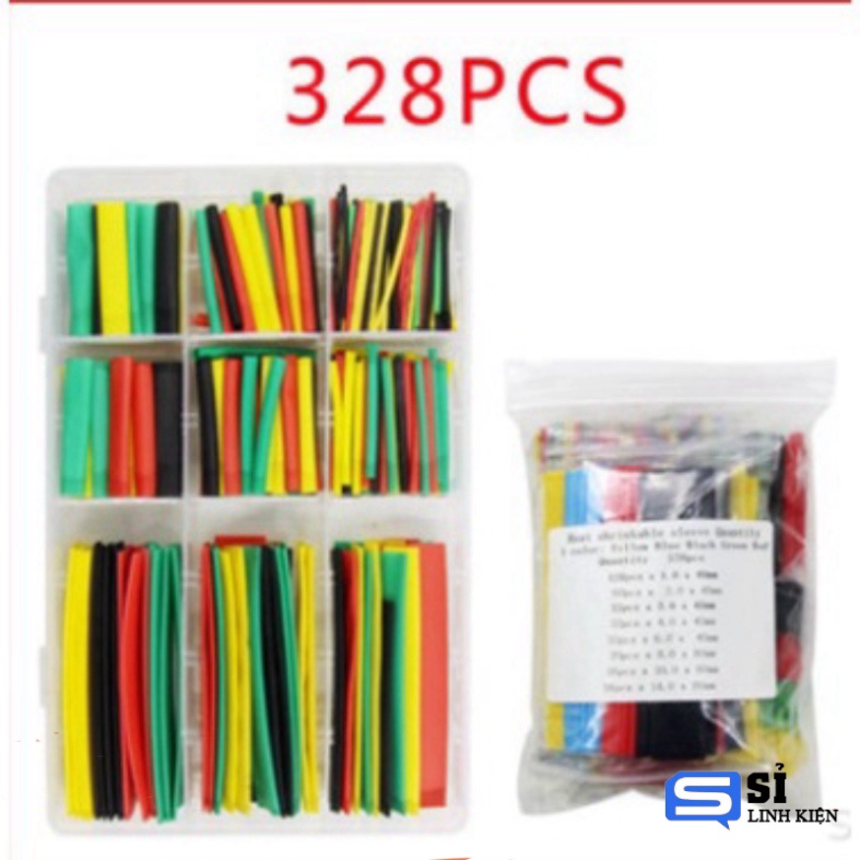 Bộ gen 127pcs; 328pcs; 530pcs gen co nhiệt nhiều màu.