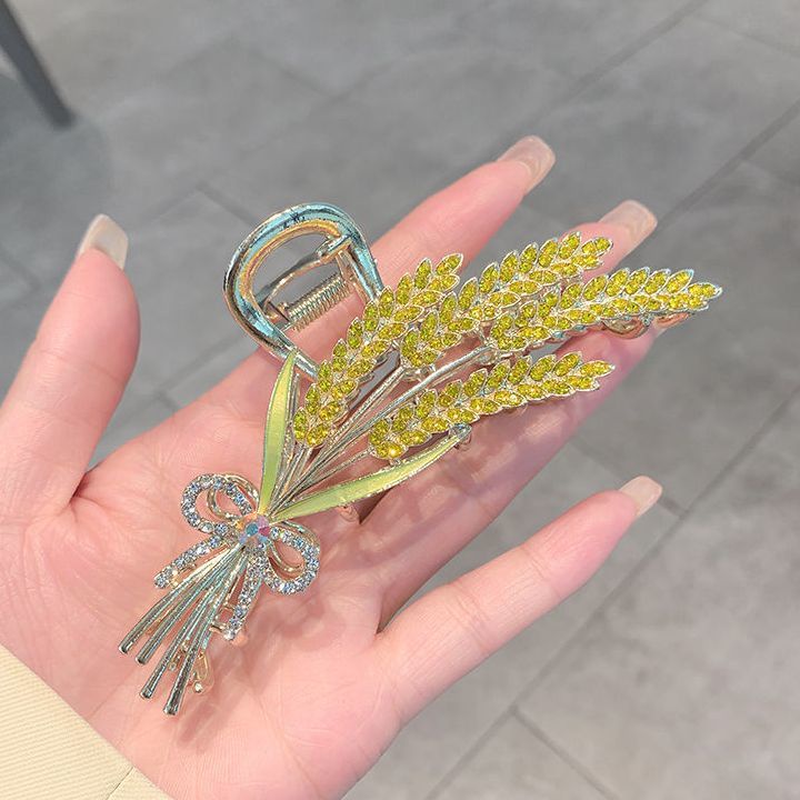 Kẹp Tóc Lúa Mì Phong Cách Mới Năm 2022 Cho Bé Gái