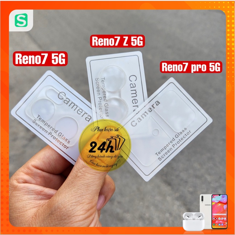 Cụm Kính cường lực camera OPPO Reno 8 5G 7 5G Reno 7 Z Reno 6 5G Reno 6 Reno 6 Z Reno 6 Z 5G TRONG SUỐT loại xịn, mướt