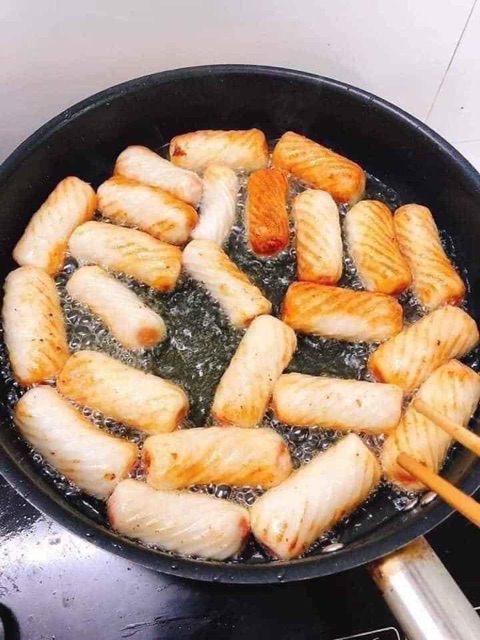 Chả mực xoắn ống túi 1kg - DTFoods