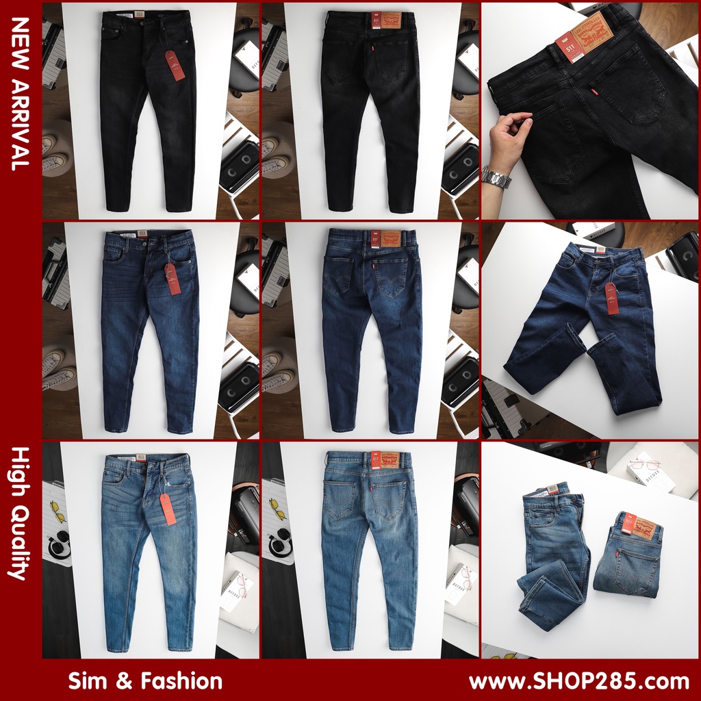 ❤️OK KO ĐẸP THÌ THÔI LUÔN ❤️ Quần Jean Nam Gấu SlimFit - đây 1 chiếc quần jean co giãn đẹp miễn chê !