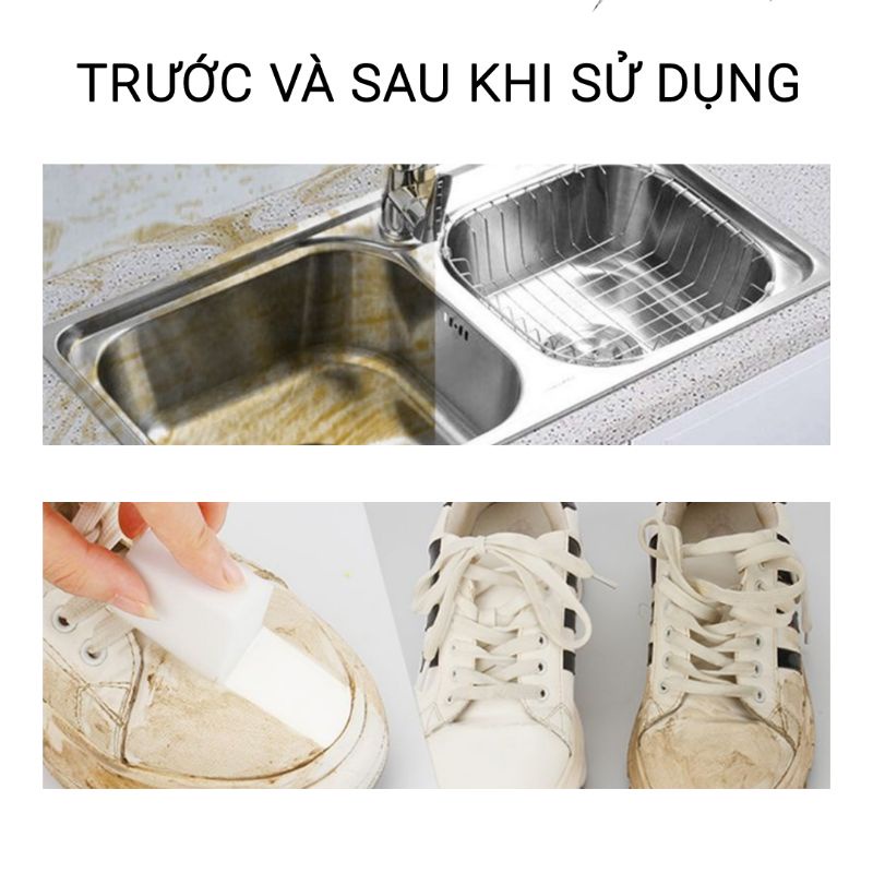 Mút Melamine Tẩy Rửa Đa Năng
