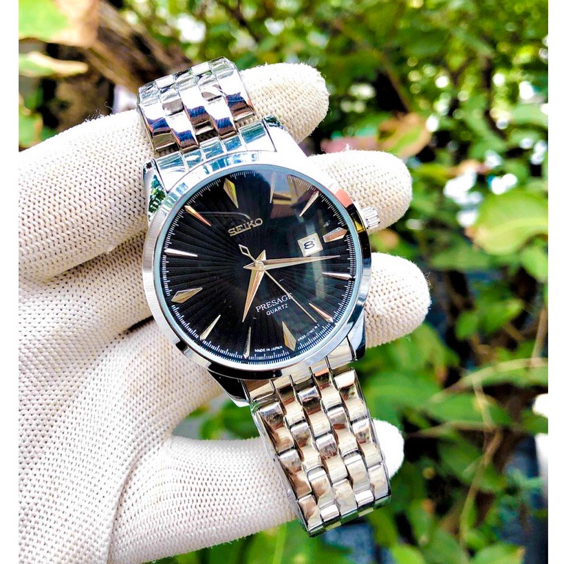 Đồng Hồ Nam Seiko JAPAN Cao Cấp Chống Nước Chống Xước Kim dạ quang , Kiểu Dáng Trẻ Trung - Bảo Hành 12 Tháng | BigBuy360 - bigbuy360.vn