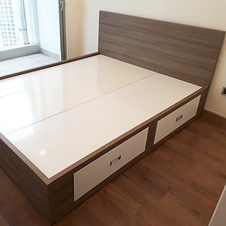 GIÁ RẺ NHẤT Giường Gỗ MDF (1m6 x 2m) Chất Lượng Cao Đủ Mẫu Và Màu Sang Trọng Cùng Phương Châm Bền - Rẻ - Đẹp