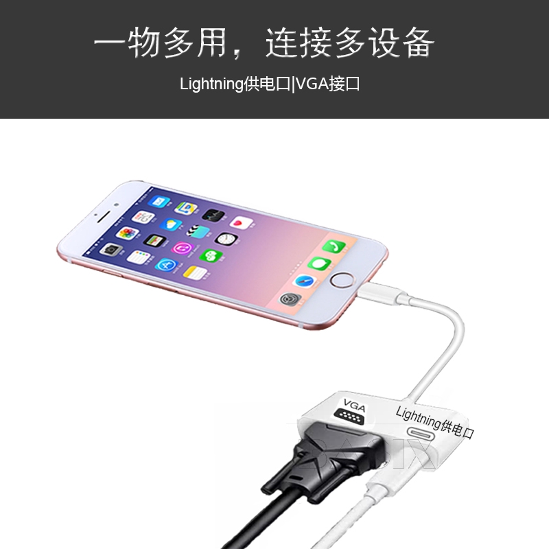 Apple Đầu Chuyển Đổi Cổng Lightning Sang Vga Cho Iphone678xs Max Ipad Sang Vga