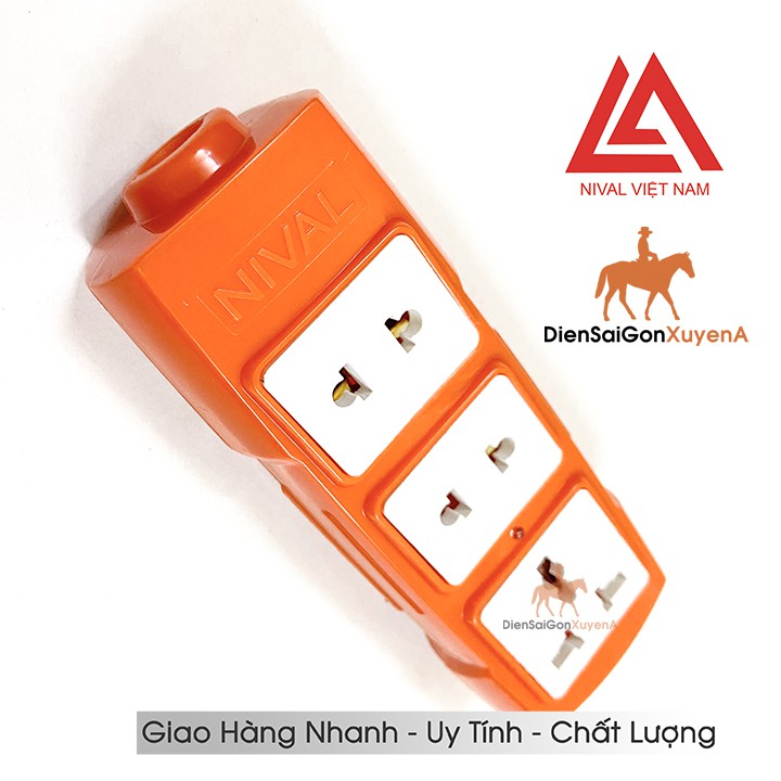Ổ Cấm Không Dây Siêu Chịu Tải NIVAL 6000W 30A - ĐIỆN SÀI GÒN XUYÊN Á