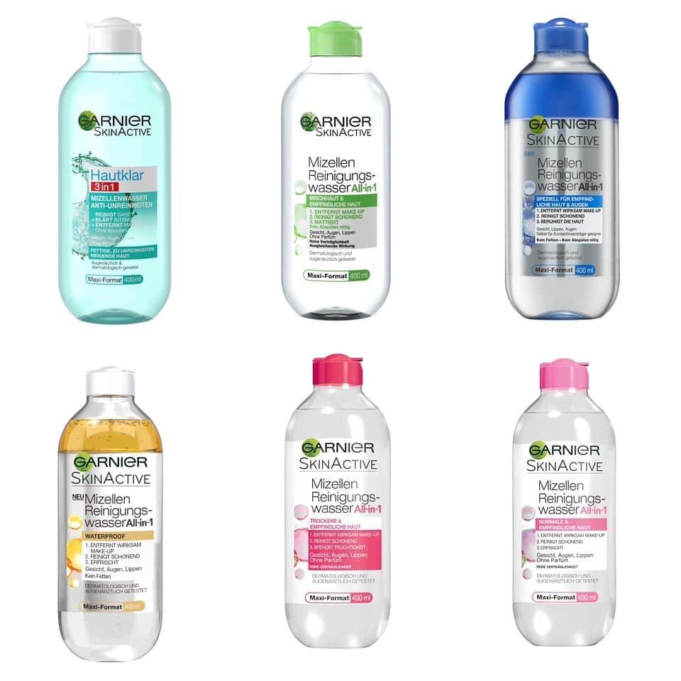 Nước tẩy trang Garnier 400ml( CHUẨN AUTH)