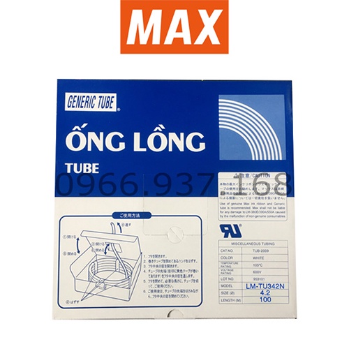 Ống lồng in đầu cốt LM-TU342N(4.2mm,100m/cuộn)