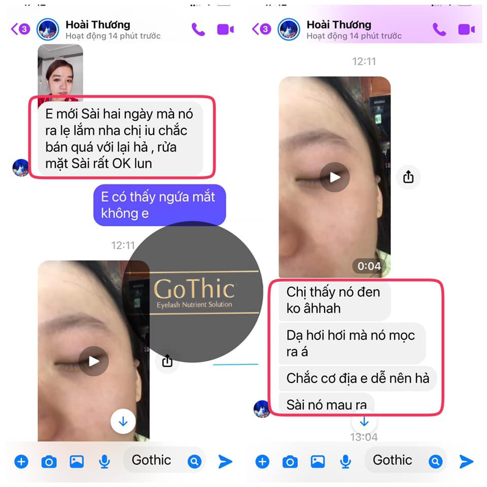 Serum Dưỡng Mi GoThic Kích Thích Mọc Mi Mày Nhanh, An Toàn Hiệu Qủa Sau 7 Ngày Sử Dụng