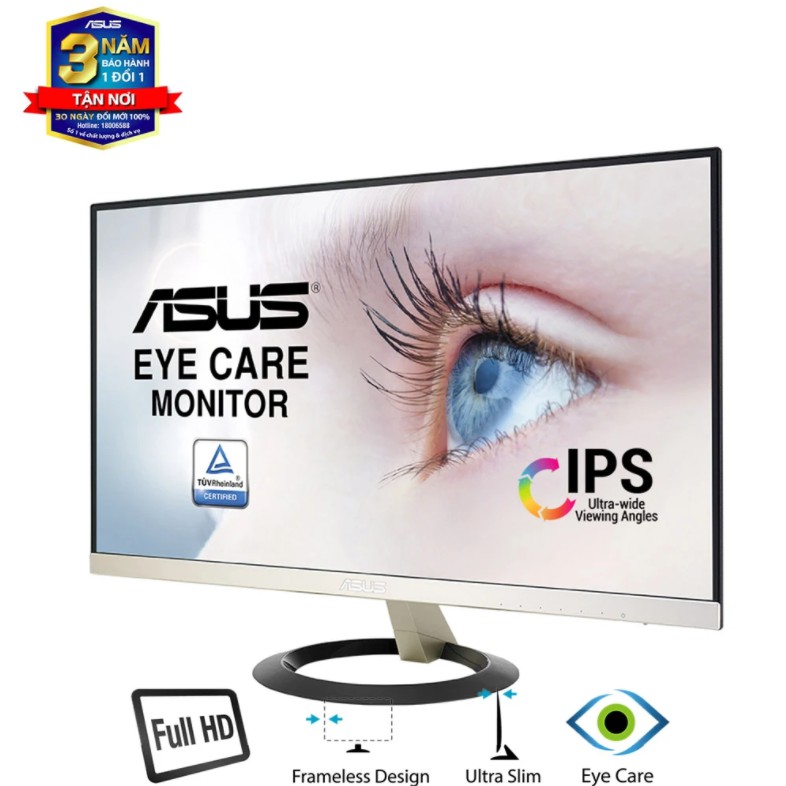 Màn Hình ASUS VZ229H 21.5 inch IPS FHD 5ms