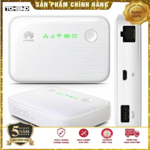 Bộ phát wifi 3G có cổng Lan Huawei E5730 43.2Mb-Bộ phát wifi đa năng kiêm sạc dự phòng bảo hành 3 năm lỗi đổi mới