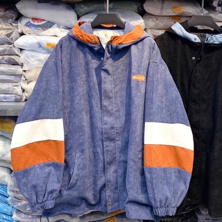 Áo bomber nhung chữ Mosey
