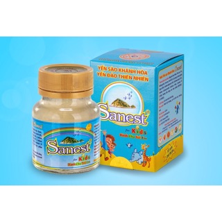 Combo 10 Hũ YẾN SÀO KHÁNH HÒA SANEST KIDS LỌ 62ML