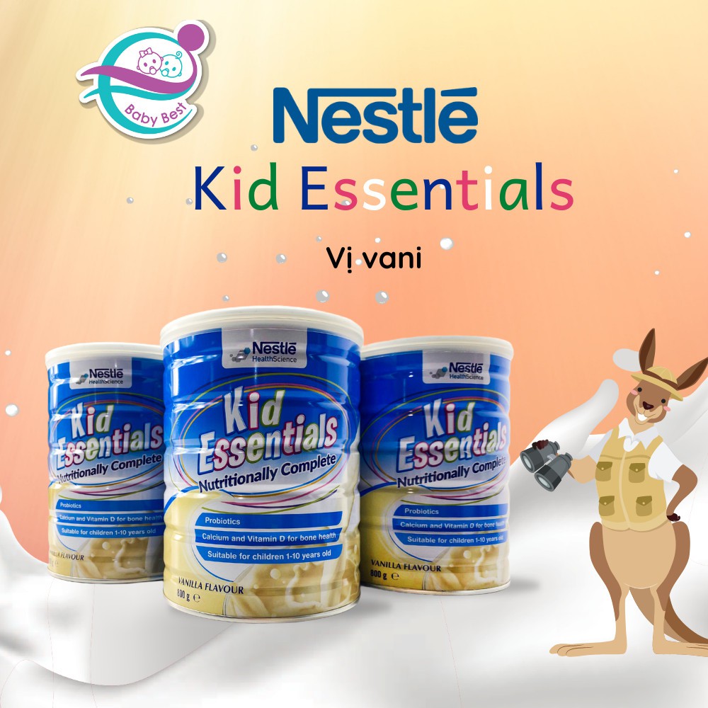 Sữa KID ESSENTIALS - 800g mẫu mới