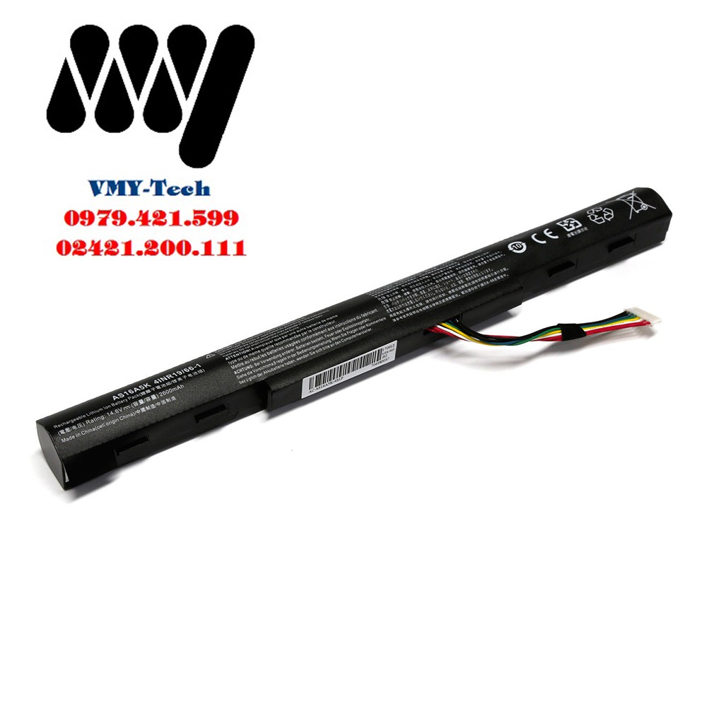 Pin laptop Acer Aspire E5-522G, E5-532G. Aspire V3-574G, V3-574T