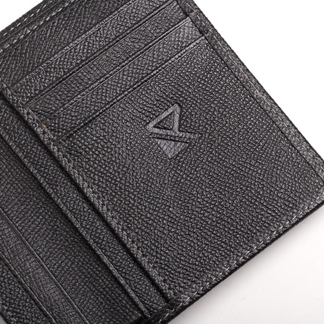 Ví Da Nam Da Saffiano Bóp Nam Mini Chống Nước, Đựng Thẻ Đựng Card,Có Hộp Làm Quà Tặng - V103