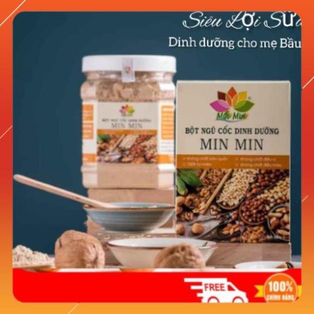 Ngũ Cốc Lợi Sữa Cao Cấp Min Min - Ngũ cốc dinh dưỡng 18 loại hạt Min Min - Ngũ cốc cho bà bầu Min Mi