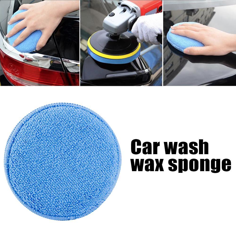 1 Miếng Bọt Biển Rửa Xe Hơi Bằng Sợi Microfiber U8T3