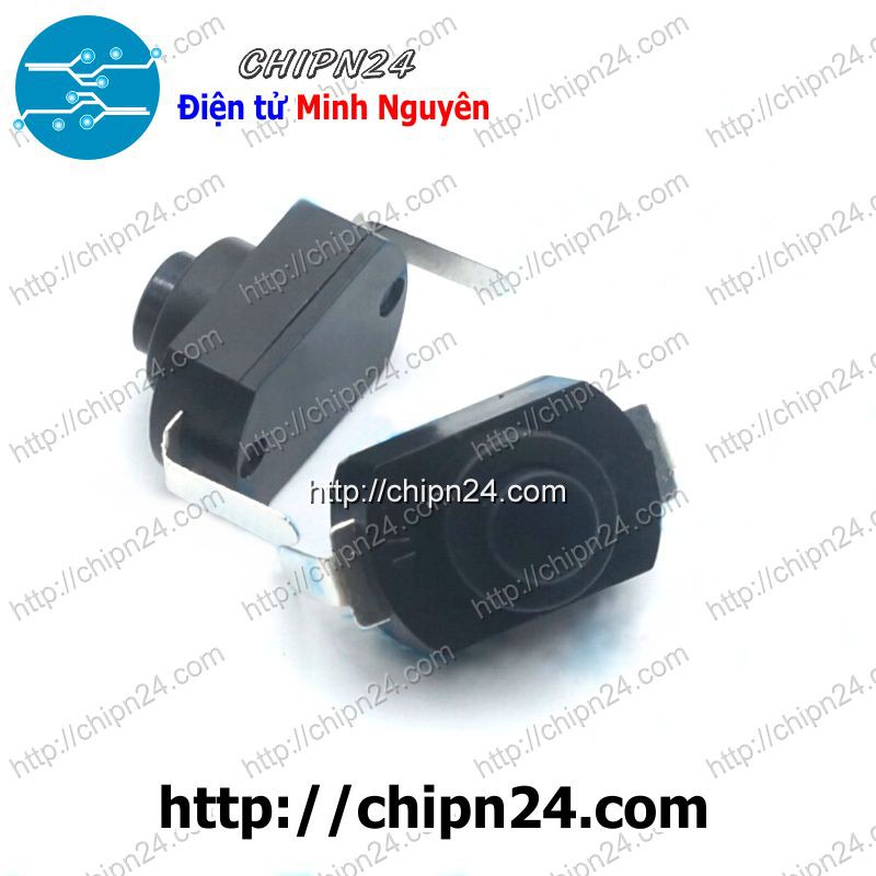 [2 CÁI] (G12) Công tắc đèn pin 2P YT-1288 Đen