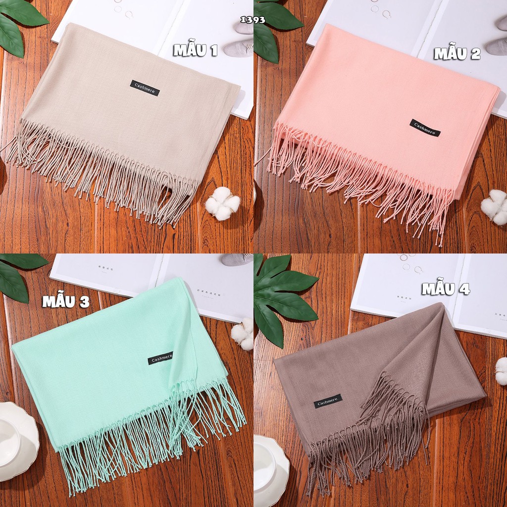 Khăn choàng cổ cashmere chất dày,mịn đẹp🔥FREESHIP🔥khăn quàng cổ nữ tuarua giữ ấm cao cấp AH1393