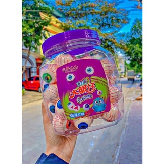 1 hộp 50 viên kẹo hình con mắt eye candy có nhân