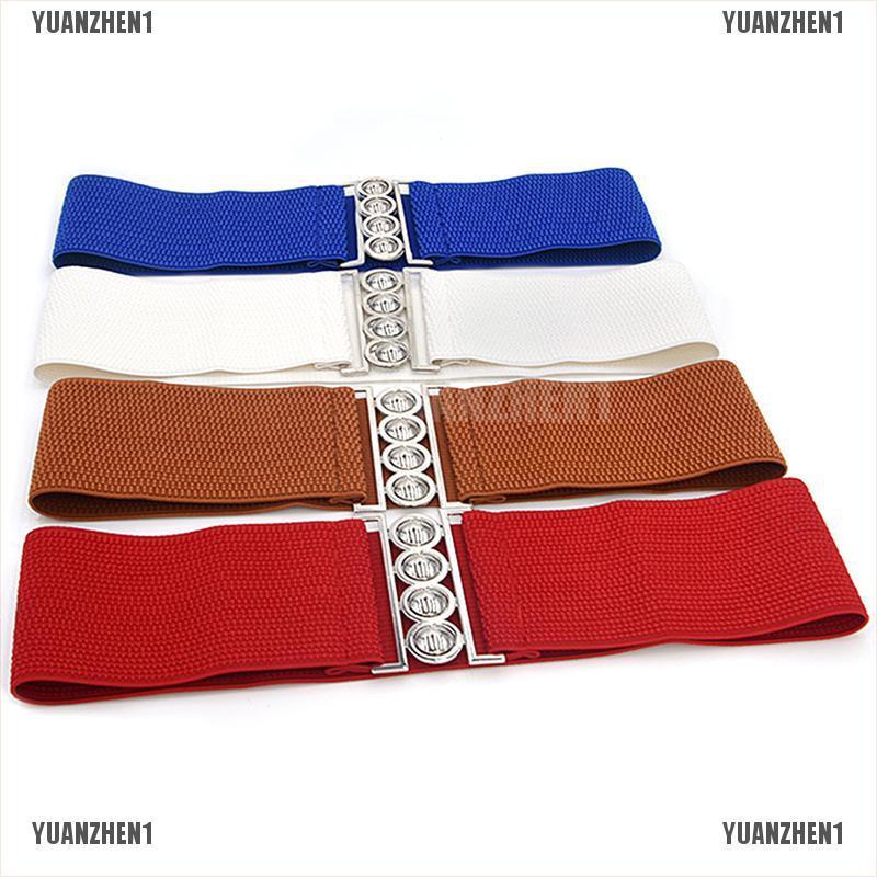 Thắt Lưng Bản Rộng Co Giãn Có Khóa YUANZHEN1 2019 Cho Nữ