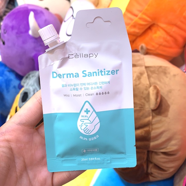NƯỚC RỬA TAY KHÔ CELLAPY DERMA SANITIZER