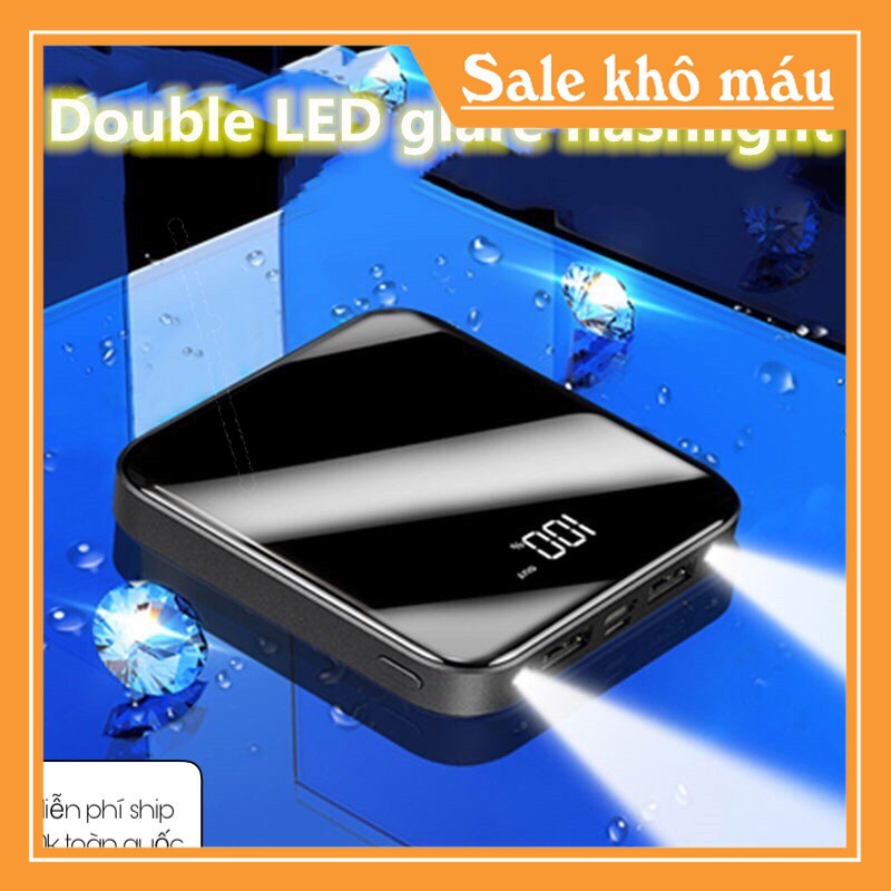 Sạc dự phòng mini 20000Mah - thời trang, nhỏ gọn, dễ mang theo __NgaanhShop