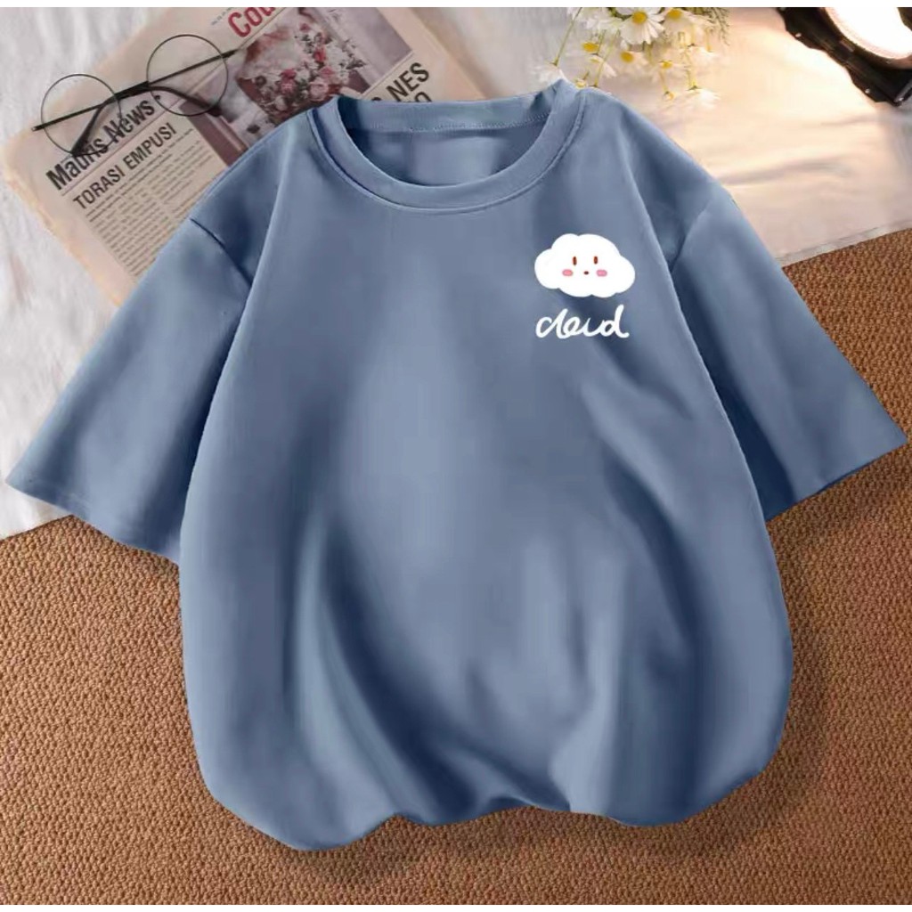 [FREE SIZE] Áo Thun Unisex Tay Lỡ Form Rộng Kiểu Dáng Basic Cho Cả Nam Và Nữ | BigBuy360 - bigbuy360.vn