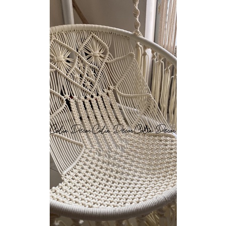 Võng, xích đu cao cấp macrame trang trí decor homestay