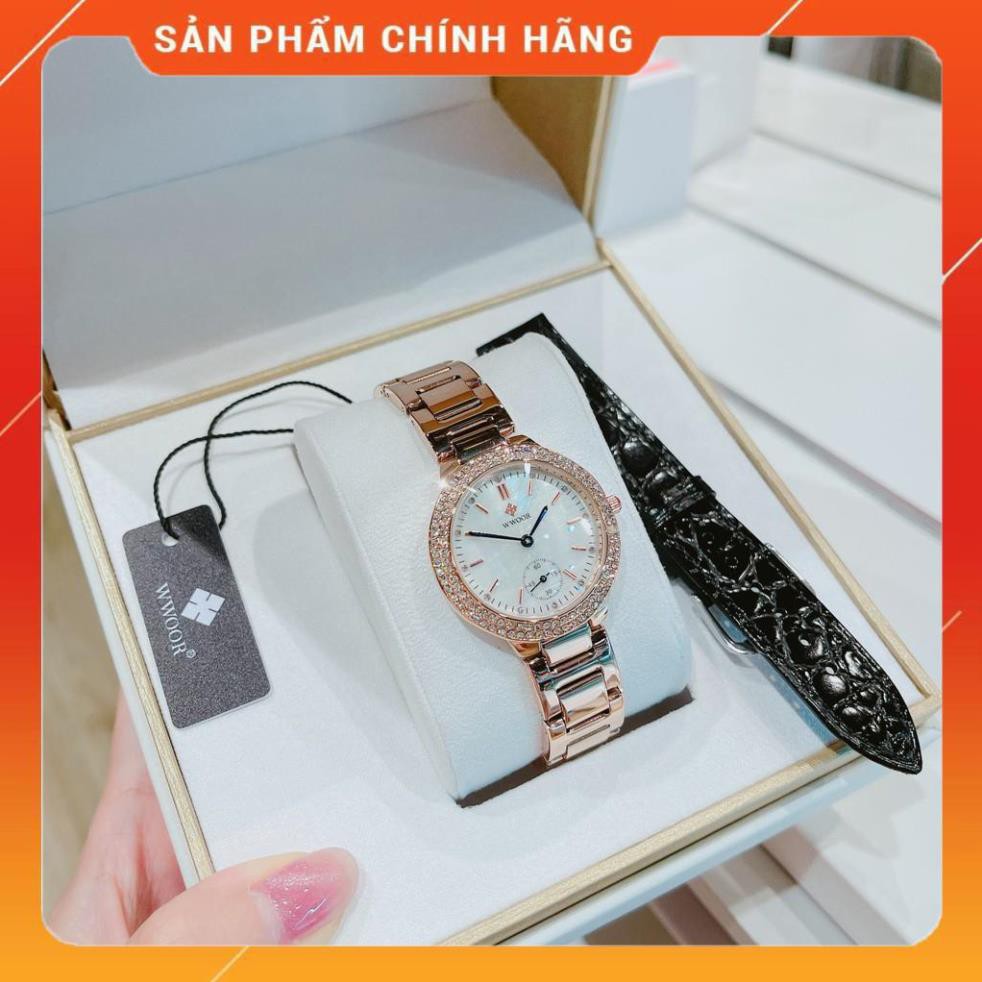 Hàng Cao Cấp -  Đồng hồ - NỮ - Wwoor 8854 - Hàng Nhật full box - lỗi 1 đổi 1 | BigBuy360 - bigbuy360.vn