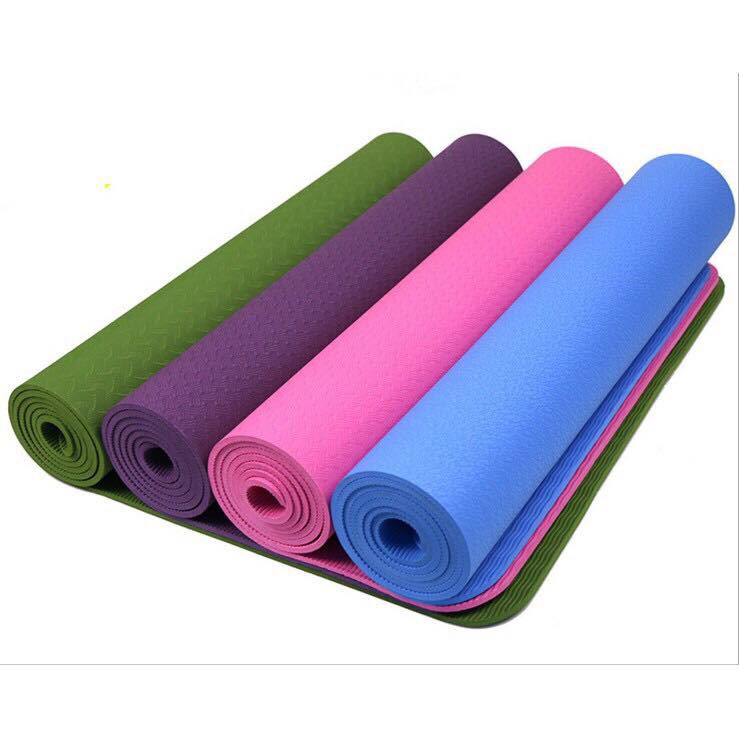 Thảm Yoga TPE 1 Lớp 6mm