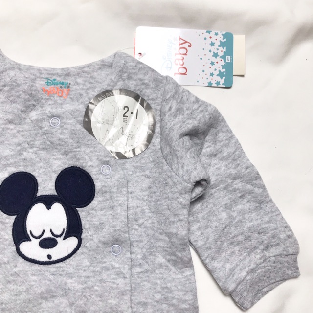 Bộ nỉ mỏng sơ sinh Disney