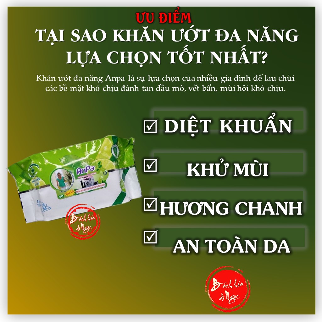 🇻🇳 50 miếng kháng khuẩn khử mùi 800gr - HƯƠNG CHANH DIỆT KHUẨN