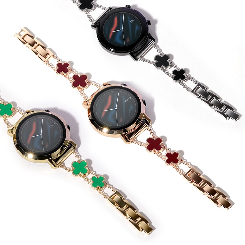 Dây Đeo Bằng Hợp Kim 22Mm 20mm Cho Đồng Hồ Thông Minh Samsung Galaxy Watch6 5 4 3 Active 2 Amazfit Pace Stratos 2/2S