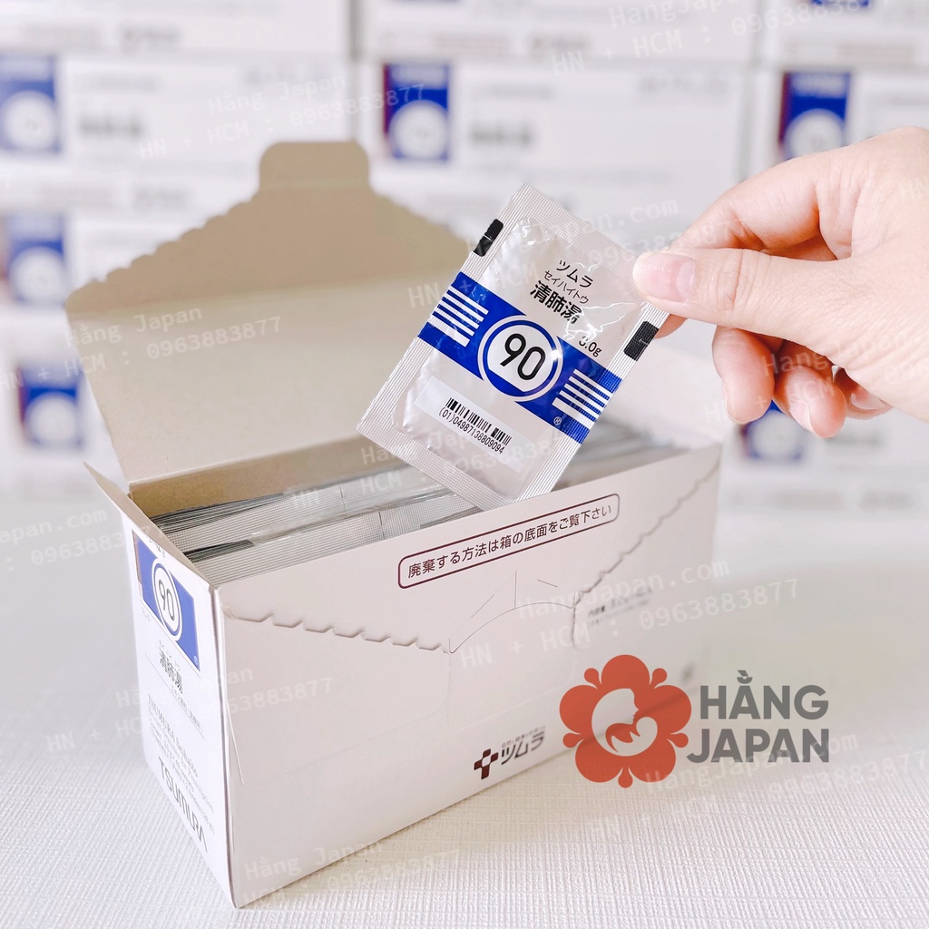 Bột uống lọc phổi TSUMURA SEIHAITO 90