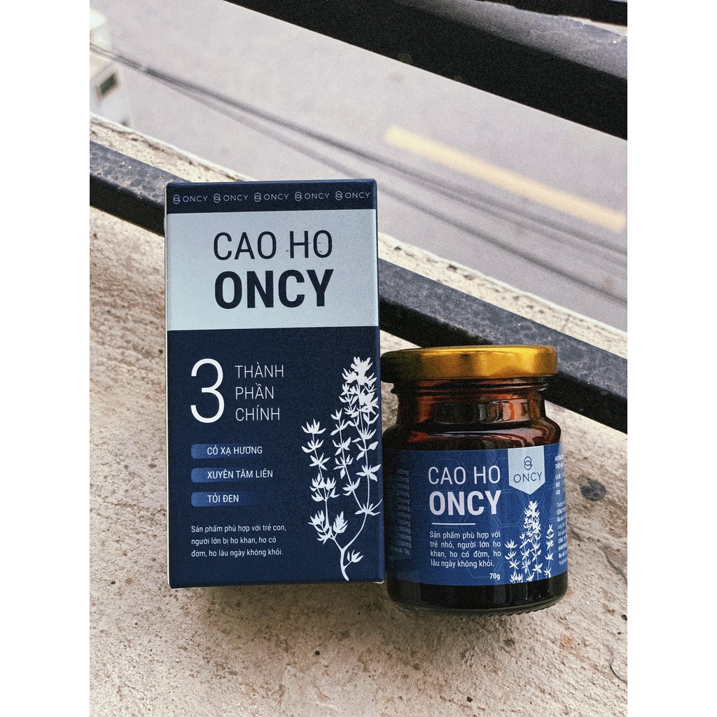 Cao Ho Oncy - Giảm Ho, Tiêu Đờm Combo 2 Hộp - Mua 1 Tặng 1