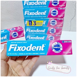 [ Bán giá sỉ] Keo dán răng giả Mỹ Fixodent 68g