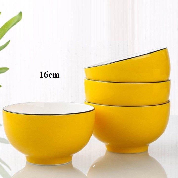 tô sứ vàng - tô sứ