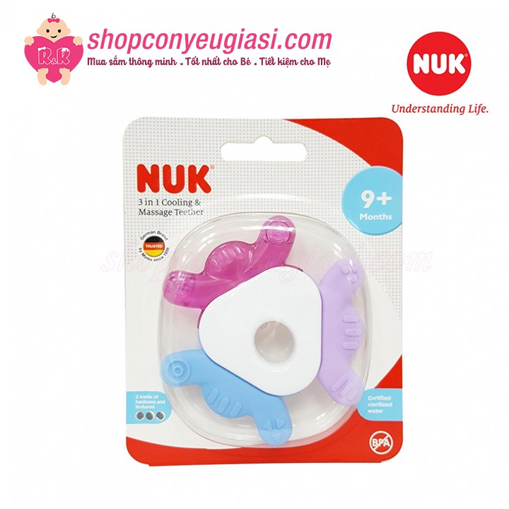 Gặm Nướu Nuk Lạnh 3 Trong 1 NU21459