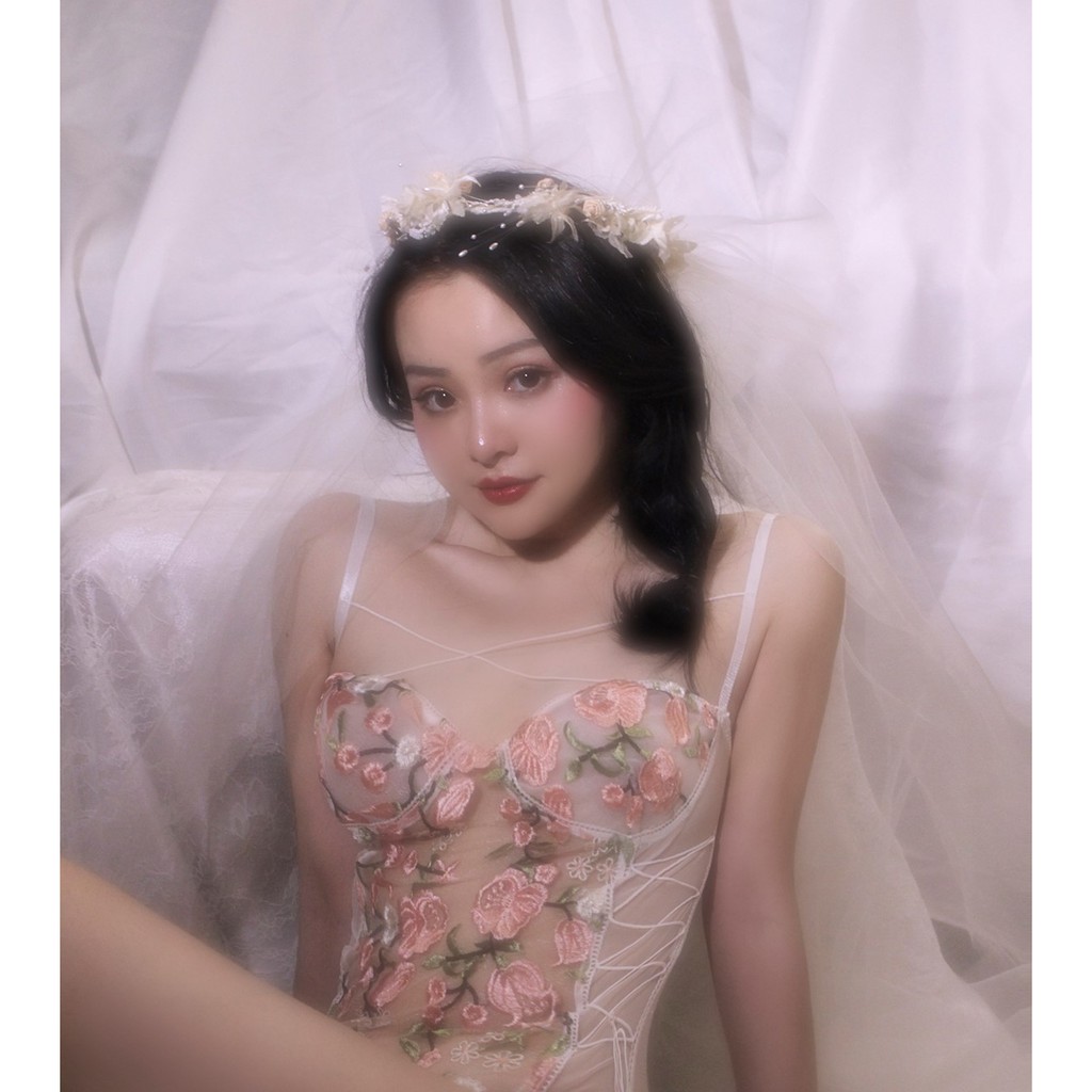 Bodysuit 2 dây 💝 Free ship 💝 thêu hoa dây đan hông quyến rũ | BigBuy360 - bigbuy360.vn