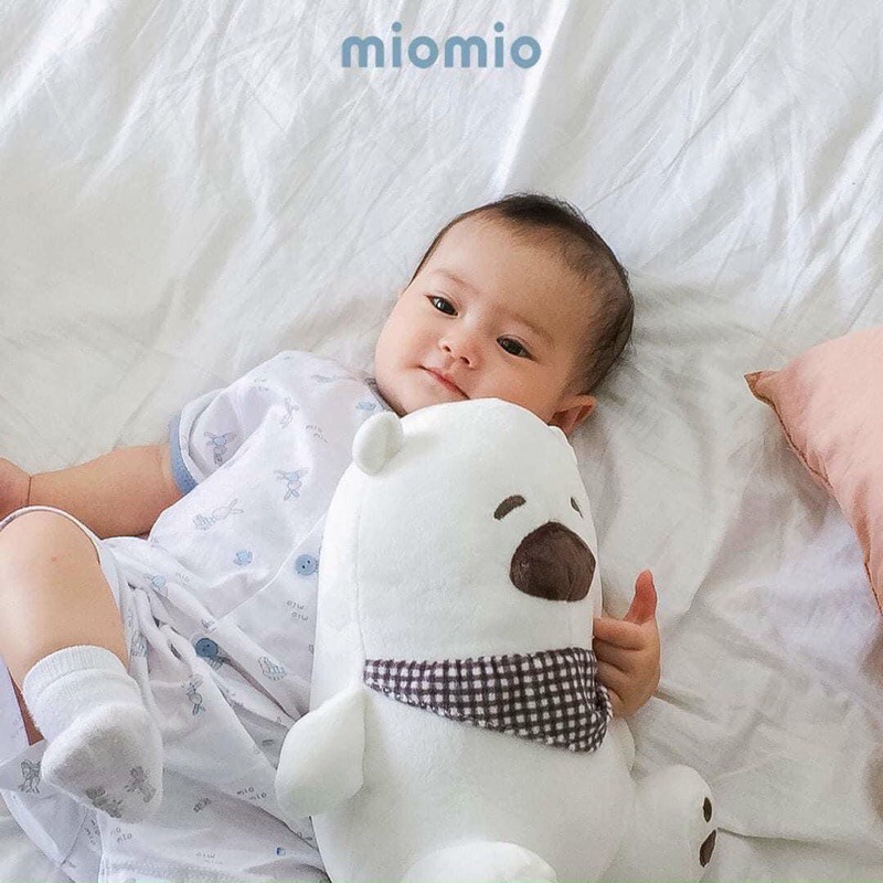 Bộ cộc sơ sinh cài giữa Miomio