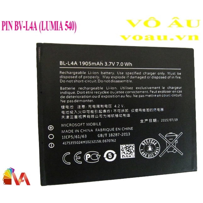 PIN LUMIA 540 BL-L4A