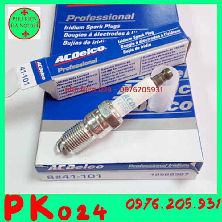 [CHEVROLET SPARK] Bộ 4 Chiếc Bugi Ô Tô CHEVROLETc Iridium Spark Plugs Mã 12568387