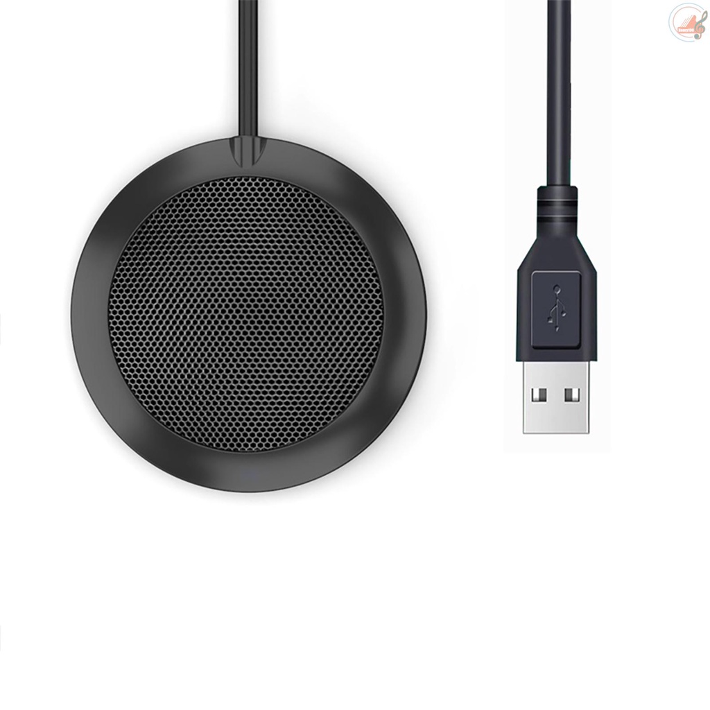 ✍H H✔Micro để bàn có cổng USB 360 độ° Micro đa hướng tương thích với Windows/Mac dùng cho máy tính/Laptop | BigBuy360 - bigbuy360.vn