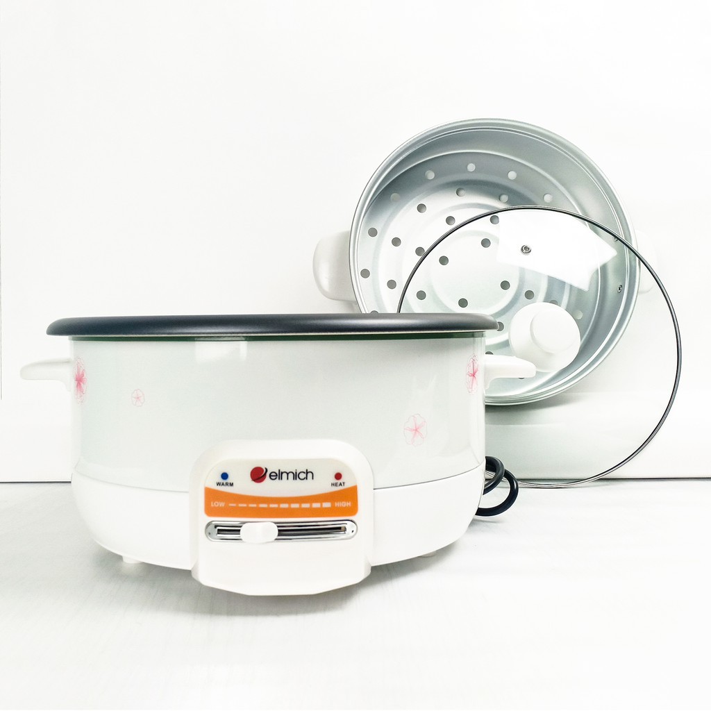 Nồi lẩu hấp điện Elmich EL3566 - Hàng chính hãng