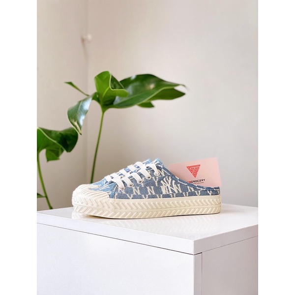 Giày đạp gót, Giày sục MLB Playball Origin Mule - Ảnh thật shop chụp